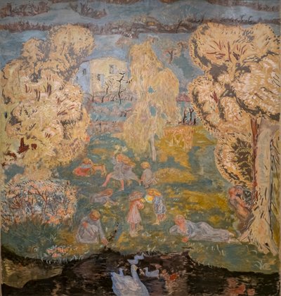 Vroege Lente op het Platteland door Pierre Bonnard