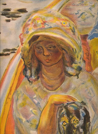 En barque door Pierre Bonnard