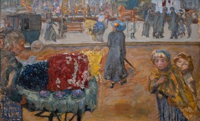Avond in Parijs door Pierre Bonnard
