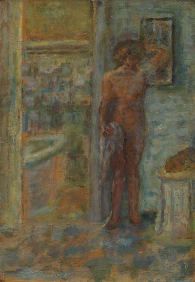 Vrouwelijk naakt in een interieur, ca. 1917 door Pierre Bonnard