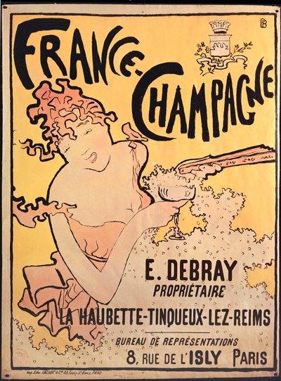 Frankrijk Champagne. Litho ... (litho) door Pierre Bonnard