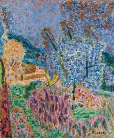 Tuin, 1945 door Pierre Bonnard