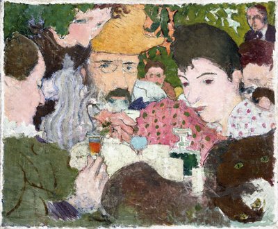 Tuinproeverij, ca. 1891 door Pierre Bonnard