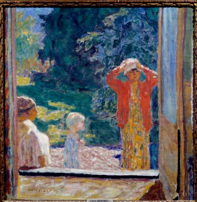 Voor het raam door Pierre Bonnard