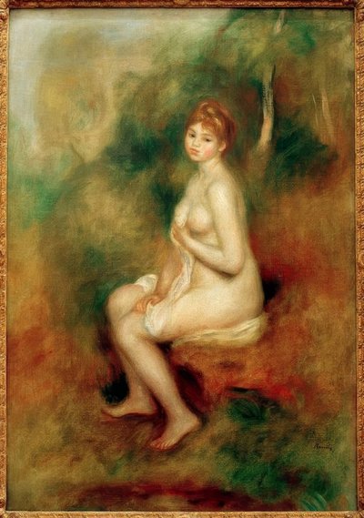 De Vrouw met de Aigrette door Pierre Bonnard