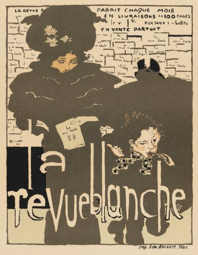 La Revue Blanche door Pierre Bonnard