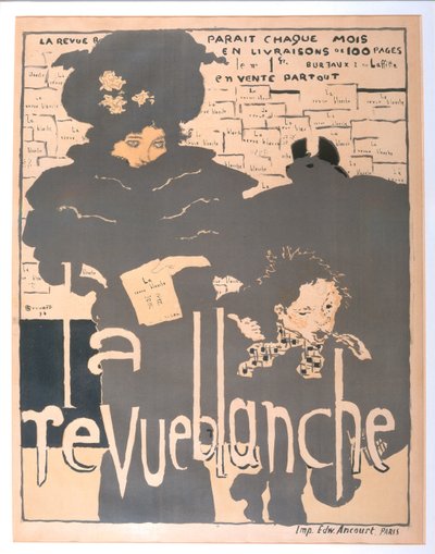 La Revue Blanche door Pierre Bonnard