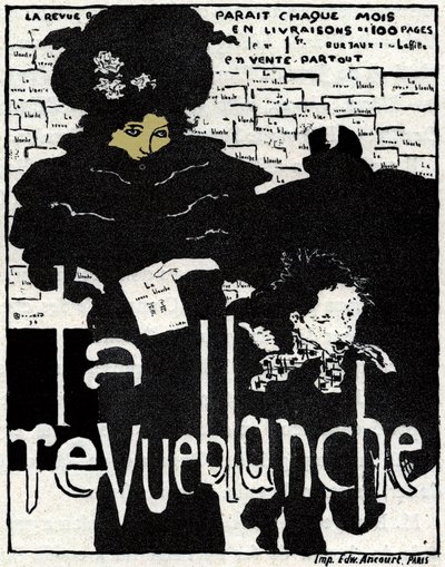 La Revue Blanche, 1896 door Pierre Bonnard