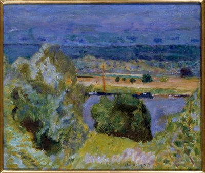 De Seine bij Vernon door Pierre Bonnard
