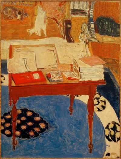 De werktafel door Pierre Bonnard