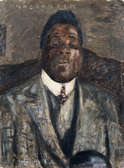 Le Negre Constantin door Pierre Bonnard
