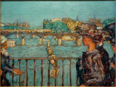 Le Pont des Arts door Pierre Bonnard