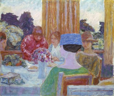 De thee door Pierre Bonnard