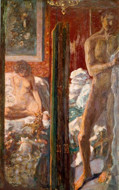 De man en de vrouw door Pierre Bonnard