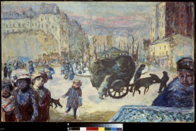 Ochtend in Parijs door Pierre Bonnard