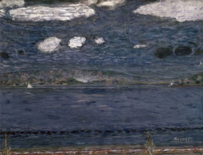 Middellandse Zee – 1941/44 – 48,3 × 63,2 cm – gouache en potlood op papier door Pierre Bonnard