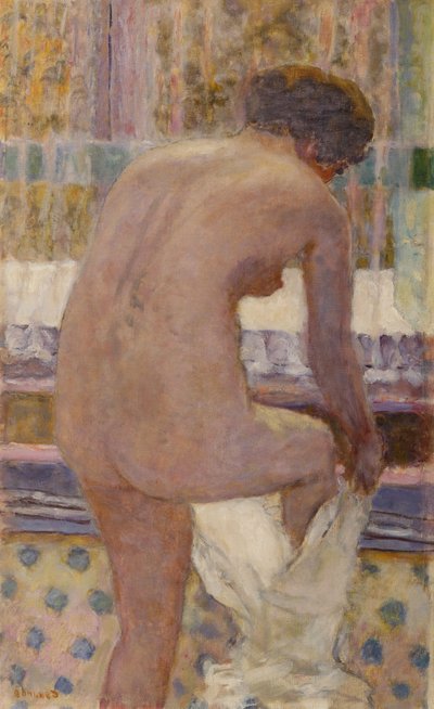 Naakt aankleden door Pierre Bonnard