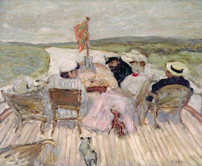 Op de jacht door Pierre Bonnard