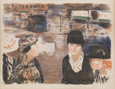 Place Clichy door Pierre Bonnard