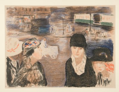 Place Clichy door Pierre Bonnard
