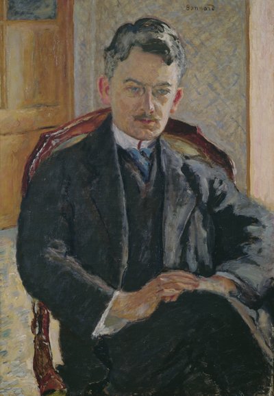 Portret van Georges Besson, 1909 door Pierre Bonnard
