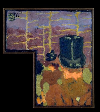 Portret van de Franse schilder Edouard Vuillard door Pierre Bonnard