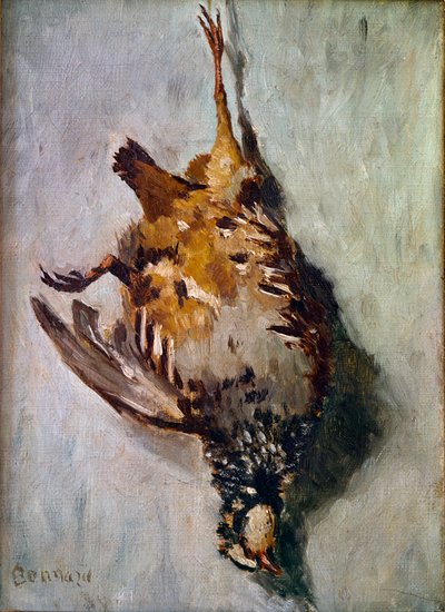 Rode patrijs. door Pierre Bonnard