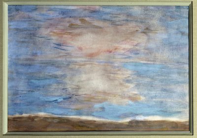 Lucht en zee door Pierre Bonnard