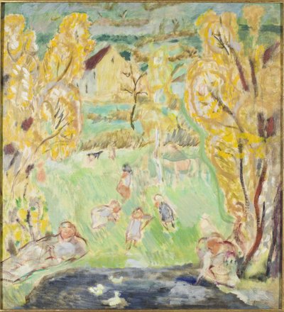 Lente studie, 1912 door Pierre Bonnard