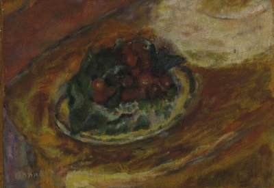 Stilleven: Kersen, ca. 1942 door Pierre Bonnard