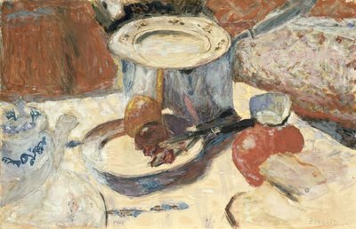 Stilleven met een steelpan, 1930 door Pierre Bonnard