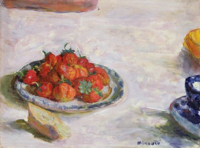 Aardbeien, 1922 door Pierre Bonnard