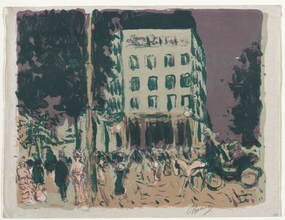 De Boulevards door Pierre Bonnard