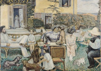 De burgerlijke middag, of De familie Terrasse door Pierre Bonnard