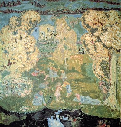 De eerste lentedagen op het platteland, 1912 door Pierre Bonnard