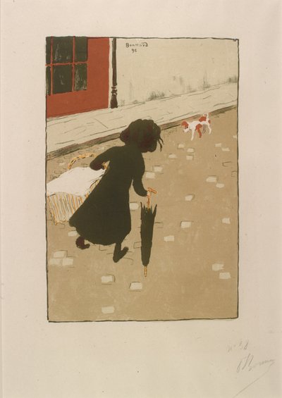 Het Kleine Wasmeisje uit Album van Schilder-Drukkers door Pierre Bonnard