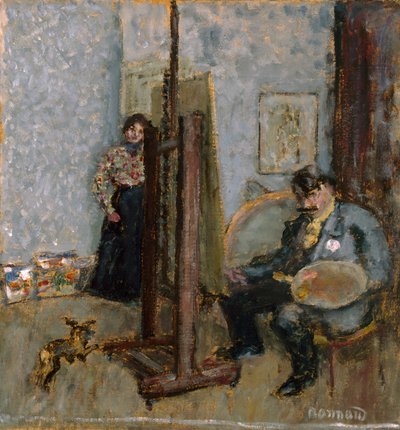 Het Atelier van de Schilder door Pierre Bonnard