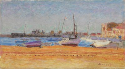 De haven van Cannes door Pierre Bonnard