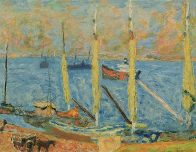 De Haven van St. Tropez, 1930 door Pierre Bonnard