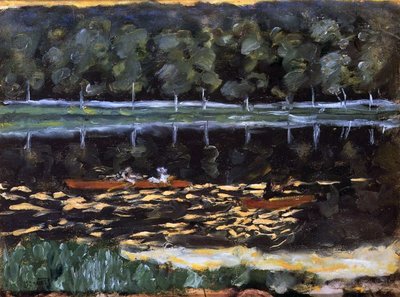 De Roeipartij, c.1905 door Pierre Bonnard