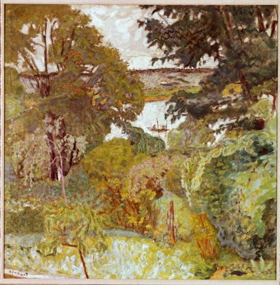 De Seine bij Vernonnet, ca. 1930 door Pierre Bonnard