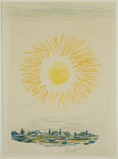 De zon door Pierre Bonnard
