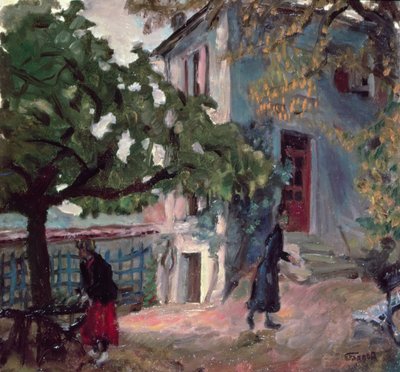 Het Terras door Pierre Bonnard