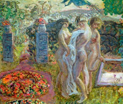 De drie Gratiën, 1908 door Pierre Bonnard