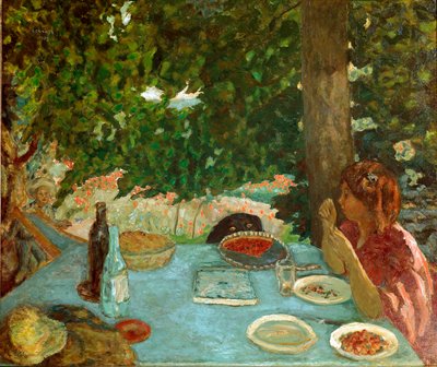 De kersentaart. door Pierre Bonnard