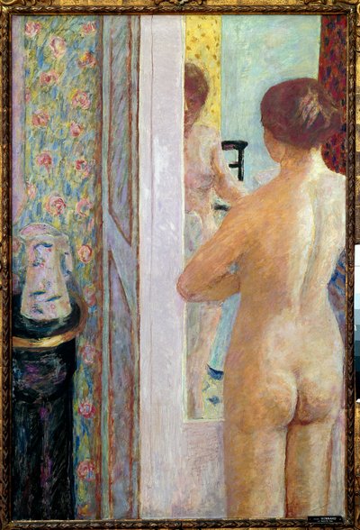 Het toilet Vrouw naakt van achteren door Pierre Bonnard