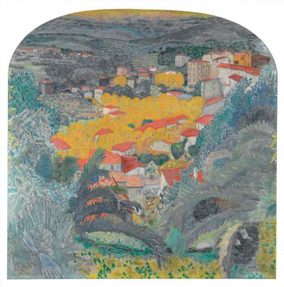 Uitzicht op Le Cannet door Pierre Bonnard
