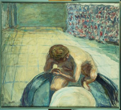 Vrouw in een Bad, c.1917 door Pierre Bonnard