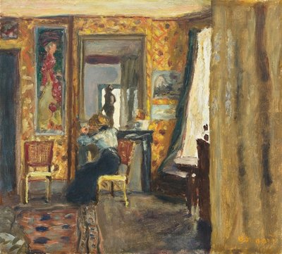Vrouw in een interieur, ca. 1908 door Pierre Bonnard