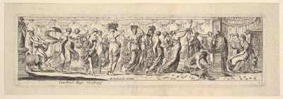 Bacchanaal door Pierre Brebiette